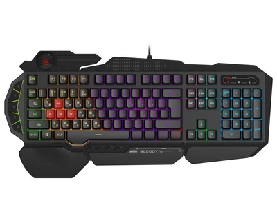 Клавіатура ігрова A4Tech Bloody AT-B-310N, USB, Black