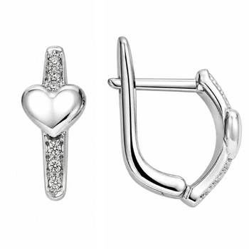 Сережки срібні Фантазія з фіанітами Silver Style (24221.12 sku:2300103950102)