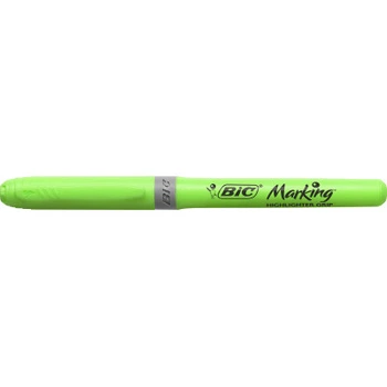 Маркер Bic текстовыделитель Grip, зеленый
