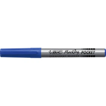 Маркер Bic перманентний Fine, синій