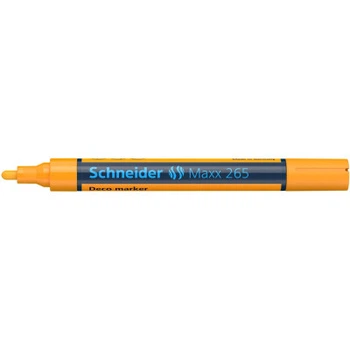 Маркер Schneider MAXX 265 меловой 2-3 мм, оранжевый