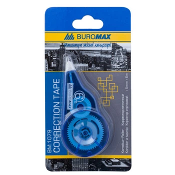 Корректор Buromax ленточный 5 мм х 6 м, блистер