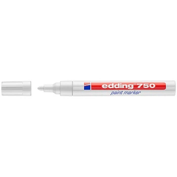 Маркер Edding Paint 2-4 мм круглый белый