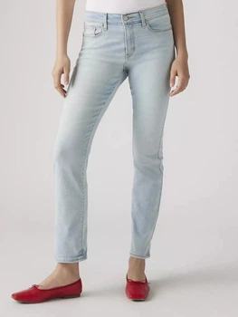 Джинси Slim Fit жіночі Levi`s 750962685 12 Блакитні (1160885744)
