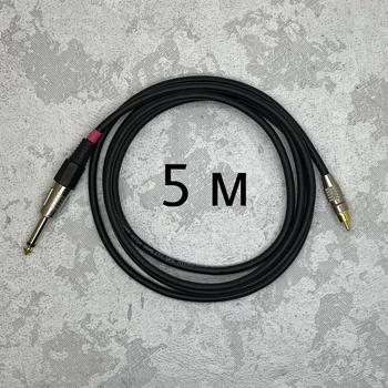 Межблочный кабель Jack 6.3 1/4-RCA AudioCOMFIC 5 метров (красная метка)