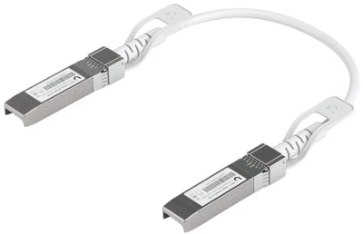 Кабель Ubiquiti UniFi Uplink SFP28 - SFP28 15 cm White (UACC-Uplink-SFP28-0.15M)