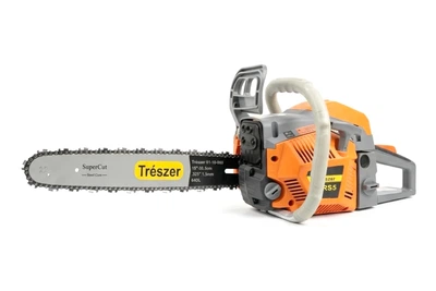 Бензопила TRESZER TRS5, 45 см³, 2.8 кВт, шина 15", цепь .325 1.5 мм 64 зв