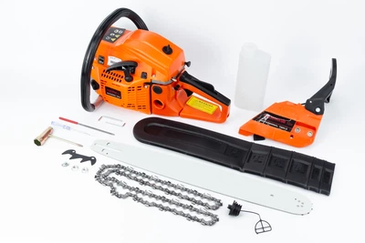 Бензопила WENTOR 4500 52 cc, шина 20" + цепь 325 76зв, к-кт для бензопилы