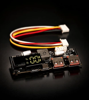 Два type-c плата повербанка Fast Charge 5S/4S 100W 3S 65W