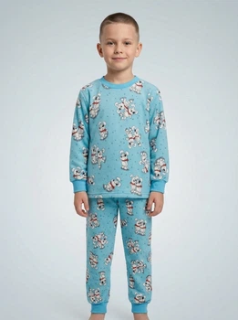 Пижама для мальчика 116 Голубой MINIMODA (750947-116)