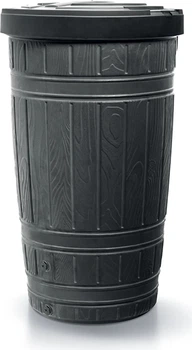 Резервуар для дождевой воды 265 л УФ-стабилизированный HDPE черный 648х1128 мм