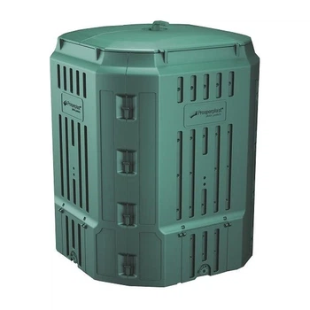 Компостер садовий Prosperplast Compothermo 900L пластиковий 1010x1010x1280 мм чорний