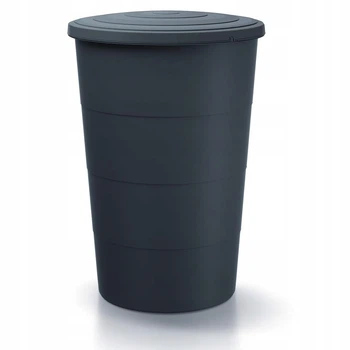 Резервуар для дождевой воды 160 л HDPE антрацитовый 600x600x878 мм