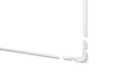 Угловой элемент для молдинга NMC Arstyl Z101 (200×200) мм