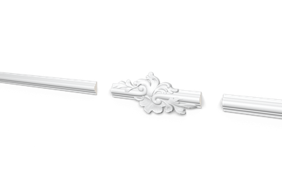 Угловой элемент для молдинга NMC Arstyl Z104 (107×245) мм