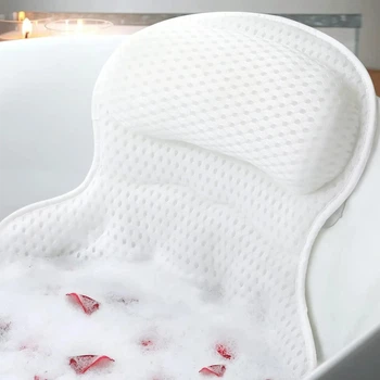 Подушка для ванни Bathtub Pillow 106 на присосках м'який підголівник для комфортного відпочинку