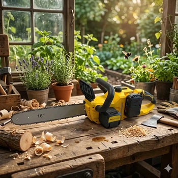 Акумуляторна ланцюгова пила DeWalt DCM775N 48V/6Ah — 2 шт., 45 см шина, 24 м/сек швидкість ланцюга