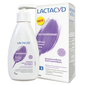 Гель для интимной гигиены Lactacyd Успокаивающий с дозатором 200 мл