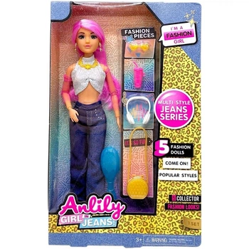 Лялька pink hair, серія jeans "Anilly" MIC (302264)