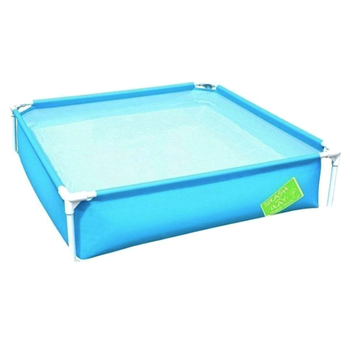 Детский каркасный бассейн 122x122 см 340 л для дачи голубой Bestway MC-5793