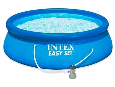 Бассейн наливной круглый 396 см 84 см для купания 7290 литров ПВХ INTEX MC-8902