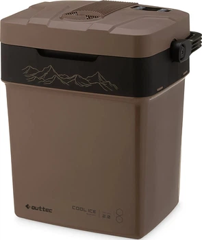Lodówka turystyczna elektryczna Outtec 32 l Brązowa 206000 (5905884429372)