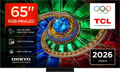 Телевизор TCL RGB MiniLED 65" 65RM7L