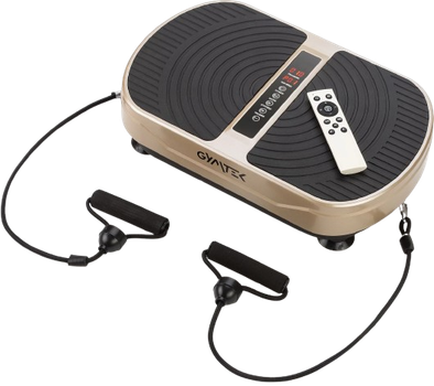 Вібраційна платформа Gymtek XP300 з пультом Бежева 202260 (5905884427156)