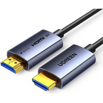 Кабель HDMI UGREEN HDMI to HDMI 2.1 8k 60hz 4k 144hz 2k 240hz HDR10 VRR 8 м Black (HD183)