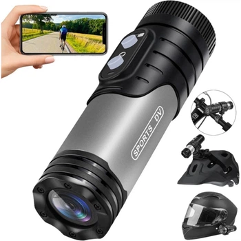 Екшн-камера Nisanuki SC01 Full HD 1080P Wi-Fi 12 Мп IP66 Чорна