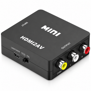 Перехідник HDMI у тюльпан (RCA); HDMI2AV Tishric 77298