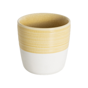 Чашка LOVERAMICS Dale Harris Cappuccino Cup 200мл Желтая
