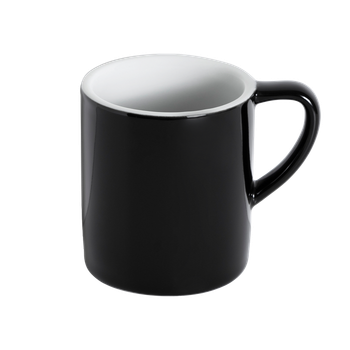 Чашка LOVERAMICS Bond Mug з ручкою 300мл Чорна