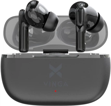 Наушники Vinga HBT075 Bluetooth Black (HBT075BK)