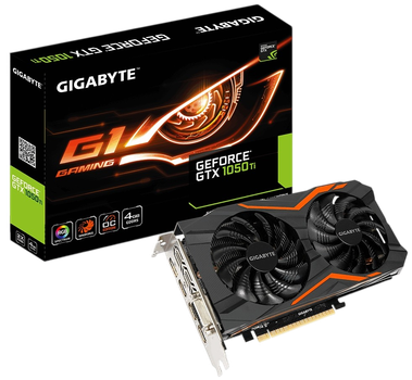 Видеокарта GeForce GTX 1050 Ti 4GB MSI Gaming (GTX 1050 Ti GAMING 4G) Б/У