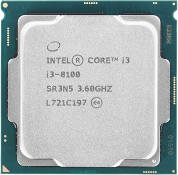 Процесор Intel Core i3 8100 LGA 1151v2 (BX80684I38100) Б/В