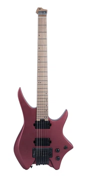Безголова електрогітара HILS HN4 S/RR (Satin Ruby Red)