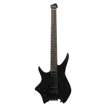 Безголова електрогітара HILS HN3L S/BK (Satin Black) (лівостороння)