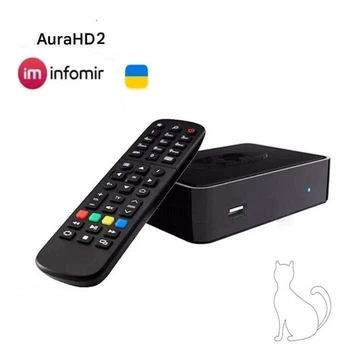 Aura HD2 | ТV-приставка IPTV OTT на Linux, INFOMIR™UA