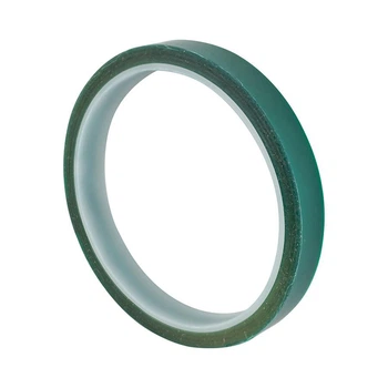 Термоскотч kapton Tape зелений поліамідний (ширина 12мм, довжина - 33 метра, термостійкість - 220 ° C)