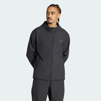 Мужская куртка D4T CLIMAWARM FULL-ZIP adidas KG4782 (XL) черный (4069993280727)