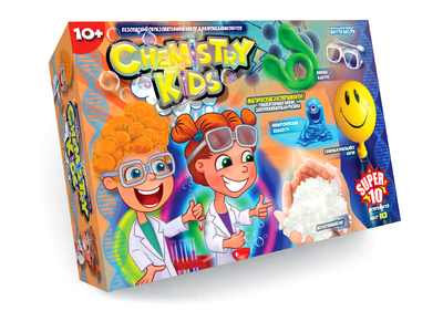 Набор для экспериментов 10 опытов для детей Chemistry Kids Danko Toys MC-6361