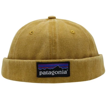 Докер кепка Patagonia горчичного цвета на объем головы 56-58 см, повседнена унисекс кепка бейсболка без козырька donker cap