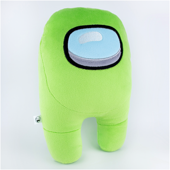 Мягкая игрушка космонавт Among Us 27 см для детей зеленый Weber Toys MC-5375