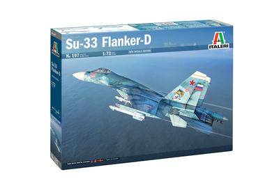 Сборная модель Истребитель Су-27Д SEA FLANKER 1:72 для сборки Италия MC-8798