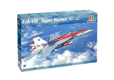 Сборная модель истребителя F/A-18 F SUPER HORNET 1:48 для сборки Пластик Италия MC-8788