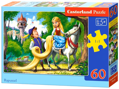 Пазлы 60 элементов для детей 5 лет Сказки Castorland MC-8731