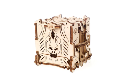 Пазлы деревянные 3D Дайс-Тауэр для настольных игр 4 стакана Ugears MC-6852