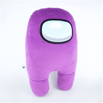 Мягкая игрушка космонавт Among Us 27 см для детей фиолетовый Weber Toys MC-5379