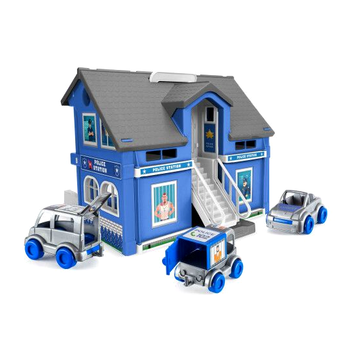 Игровой набор отделения полиции домик 37x30 см для детей от 3 лет Tigres MC-8404